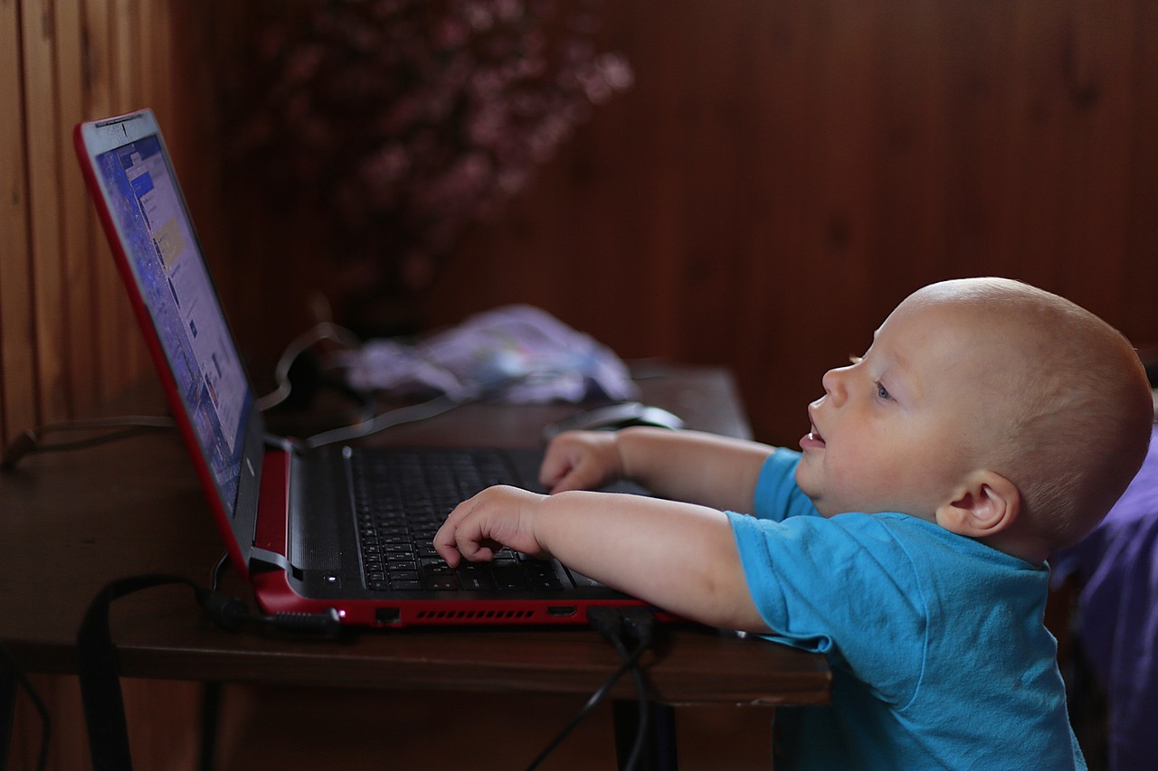 I děti jsou online.